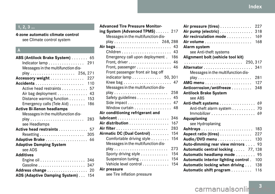 MERCEDES-BENZ CLS 2009  Owners Manual 