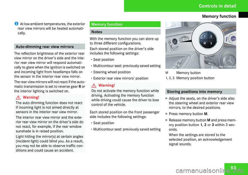 MERCEDES-BENZ CLS 2009 Owners Manual MERCEDES-BENZ CLS 2009 Owners Manual