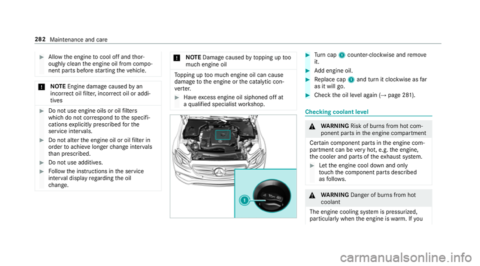 MERCEDES-BENZ E CLASS 2017  Owners Manual �
