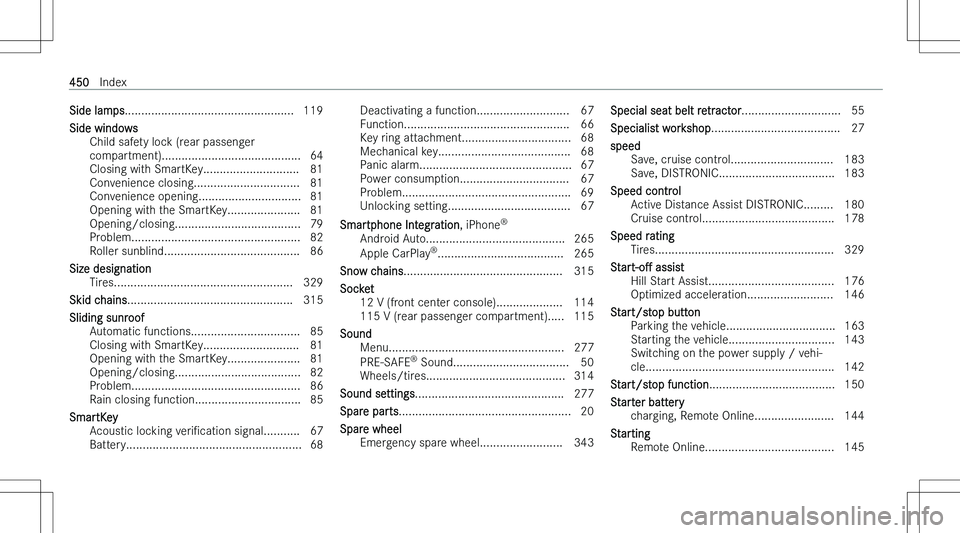 MERCEDES-BENZ E CLASS 2023  Owners Manual �S�i�d�e� �l�a�m�p�s�.�.�.�.�.�.�.�.�.�.�.�.�.�.�.�.�.�.�.�.�.�.�.�.�.�.�.�.�.�.�.�.�.�.�.�.�.�.�.�.�.�.�.�.�.�.�.�.�.�.�. �1�1�9
�S�i�d�e� �w�i�n�d�o�w�s �C�h�i�l�d� �s�a�f�e�t�y� �l�o�c�k� �(�r�e�a�