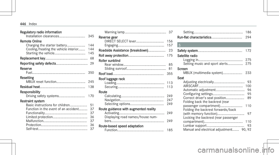 MERCEDES-BENZ E CLASS COUPE 2023  Owners Manual �R�e�g�u�l�a�t�o�r�y� �r�a�d�i�o� �i�n�f�o�r�m�a�t�i�o�n�I�n�s�t�a�l�l�a�t�i�o�n� �c�l�e�a�r�a�n�c�e�s�.�.�.�.�.�.�.�.�.�.�.�.�.�.�.�.�.�.�.�.�.�.�.�.�.�.�. �3�4�5
�R�e�m�o�t�e� �O�n�l�i�n�e �C�h�a�r�