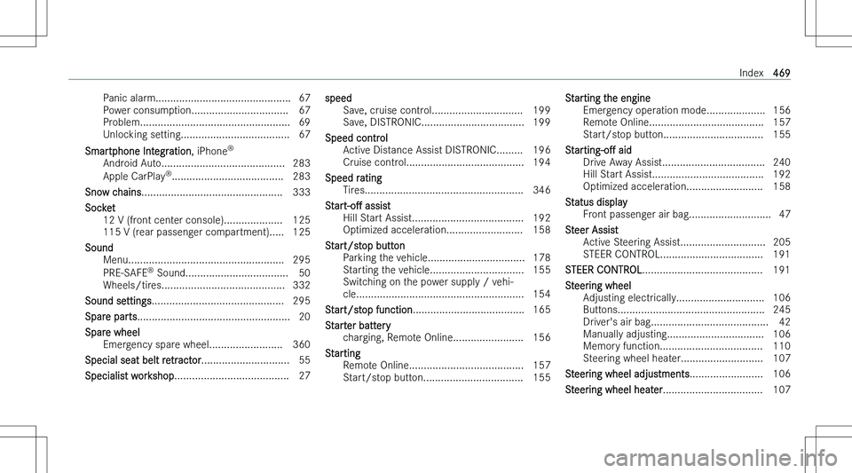 MERCEDES-BENZ E CLASS WAGON 2023  Owners Manual �P�a�n�i�c� �a�l�a�r�m�.�.�.�.�.�.�.�.�.�.�.�.�.�.�.�.�.�.�.�.�.�.�.�.�.�.�.�.�.�.�.�.�.�.�.�.�.�.�.�.�.�.�.�.�.�. �6�7
�P�o�w�e�r� �c�o�n�s�u�m�p�t�i�o�n�.�.�.�.�.�.�.�.�.�.�.�.�.�.�.�.�.�.�.�.�.�.�.