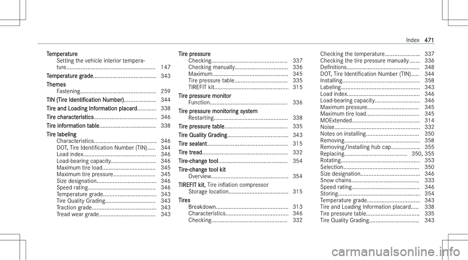 MERCEDES-BENZ E CLASS WAGON 2023  Owners Manual �T�e�m�p�e�r�a�t�u�r�e�S�e�t�t�i�n�g� �t�h�e� �v�e�h�i�c�l�e� �i�n�t�e�r�i�o�r� �t�e�m�p�e�r�a�-
�t�u�r�e�.�.�.�.�.�.�.�.�.�.�.�.�.�.�.�.�.�.�.�.�.�.�.�.�.�.�.�.�.�.�.�.�.�.�.�.�.�.�.�.�.�.�.�.�.�.�.�