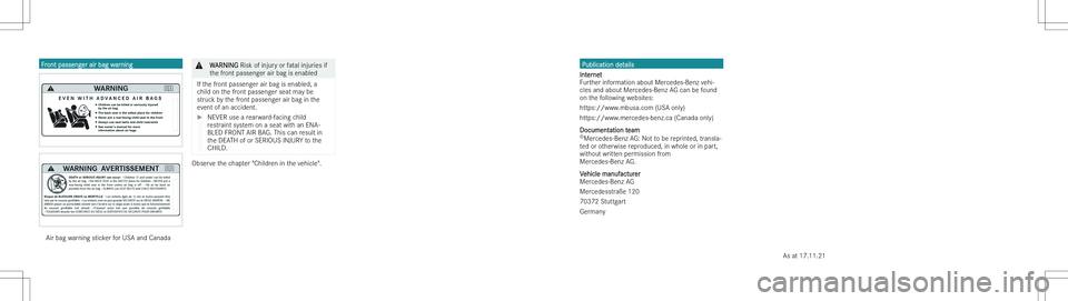 MERCEDES-BENZ EQE 2023  Owners Manual �P�u�b�l�i�c�a�t�i�o�n��d�e�t�a�i�l�s
�I�n�t�e�r�n�e�t
�F�u�r�t�h�e�r��i�n�f�o�r�m�a�t�i�o�n��a�b�o�u�t��M�e�r�c�e�d�e�s�-�B�e�n�z��v�e�h�i�- �c�l�e�s��a�n�d��a�b�o�u�t��M�e�r�c�e�d�e�s