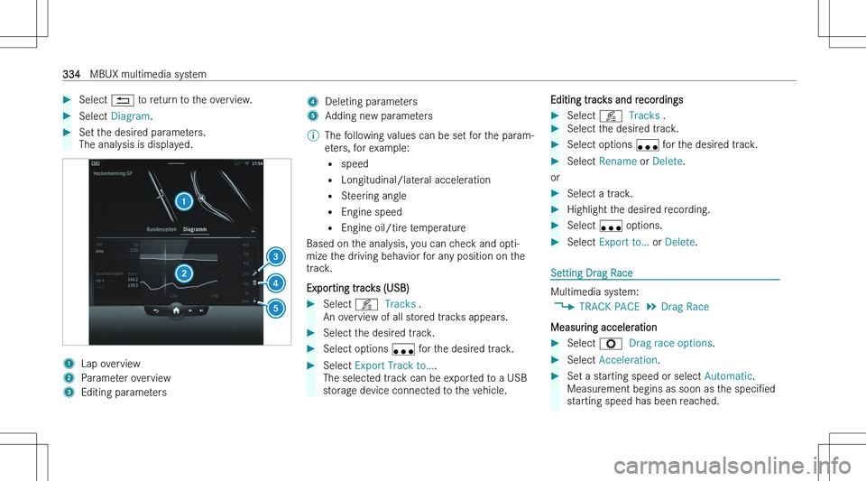 MERCEDES-BENZ EQS 2023  Owners Manual ��S�e�l�e�c�t� �8� �t�o� �r�e�t�u�r�n� �t�o� �t�h�e� �o�v�e�r�v�i�e�w�.��S�e�l�e�c�t�  �D�i�a�g�r�a�m �.��S�e�t� �t�h�e� �d�e�s�i�r�e�d� �p�a�r�a�m�e�t�e�r�s�.
�T�h�e� �a�n�a�l�y�s�i�s� �i�s� �d�i�