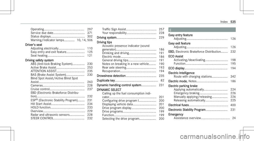 MERCEDES-BENZ EQS 2023  Owners Manual �O�p�e�r�a�t�i�n�g�.�.�.�.�.�.�.�.�.�.�.�.�.�.�.�.�.�.�.�.�.�.�.�.�.�.�.�.�.�.�.�.�.�.�.�.�.�.�.�.�.�.�.�.�.�. �2�9�7
�S�e�r�v�i�c�e� �d�u�e� �d�a�t�e�.�.�.�.�.�.�.�.�.�.�.�.�.�.�.�.�.�.�.�.�.�.�.�.�.