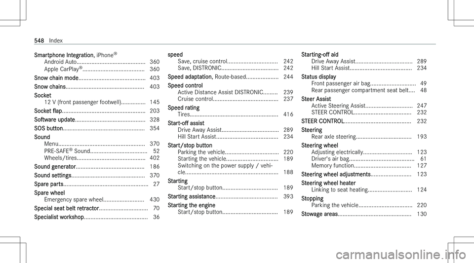 MERCEDES-BENZ EQS 2023  Owners Manual �S�m�a�r�t�p�h�o�n�e� �I�n�t�e�g�r�a�t�i�o�n�,� �i�P�h�o�n�e�n
�A�n�d�r�o�i�d� �A�u�t�o�.�.�.�.�.�.�.�.�.�.�.�.�.�.�.�.�.�.�.�.�.�.�.�.�.�.�.�.�.�.�.�.�.�.�.�.�.�.�.�.�.�. �3�6�0
�A�p�p�l�e� �C�a�r�P�