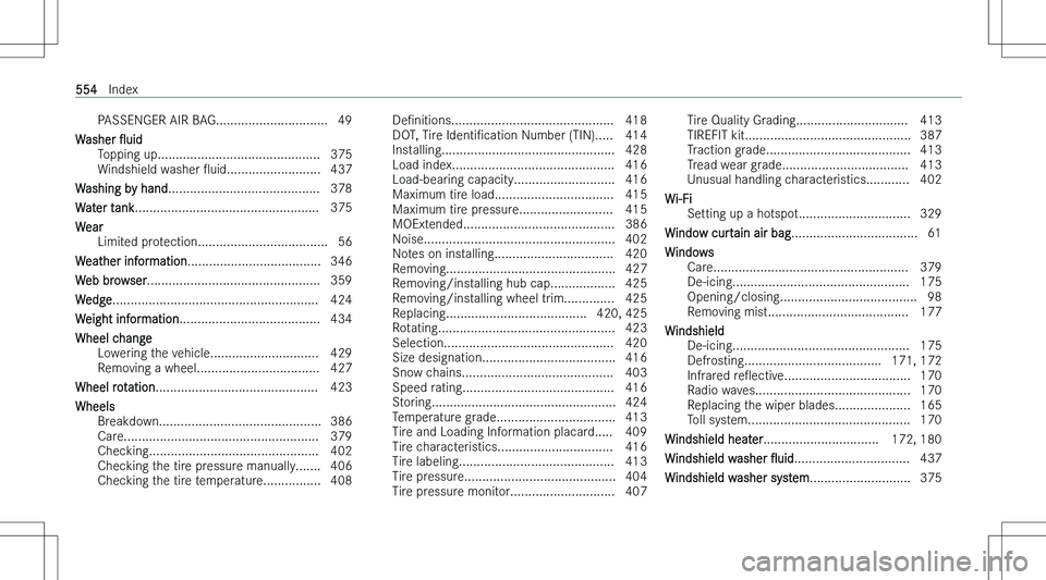 MERCEDES-BENZ EQS 2023  Owners Manual �P�A�S�S�E�N�G�E�R� �A�I�R� �B�A�G�.�.�.�.�.�.�.�.�.�.�.�.�.�.�.�.�.�.�.�.�.�.�.�.�.�.�.�.�.�.�. �4�9
�W�a�s�h�e�r�  O�u�i�d
�T�o�p�p�i�n�g� �u�p�.�.�.�.�.�.�.�.�.�.�.�.�.�.�.�.�.�.�.�.�.�.�.�.�.�.�.