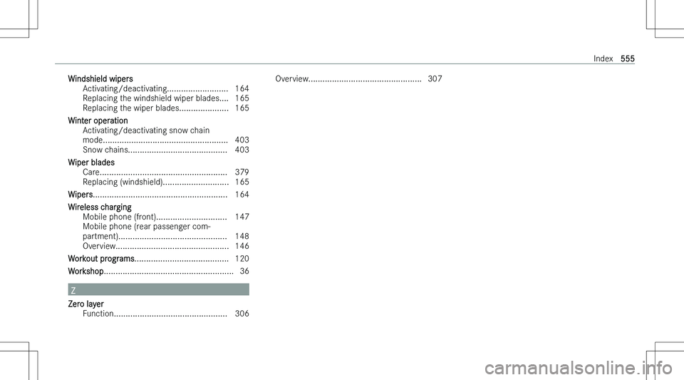 MERCEDES-BENZ EQS 2023  Owners Manual �W�i�n�d�s�h�i�e�l�d� �w�i�p�e�r�s�A�c�t�i�v�a�t�i�n�g�/�d�e�a�c�t�i�v�a�t�i�n�g�.�.�.�.�.�.�.�.�.�.�.�.�.�.�.�.�.�.�.�.�.�.�.�.�.�. �1�6�4
�R�e�p�l�a�c�i�n�g� �t�h�e� �w�i�n�d�s�h�i�e�l�d� �w�i�p�e�r