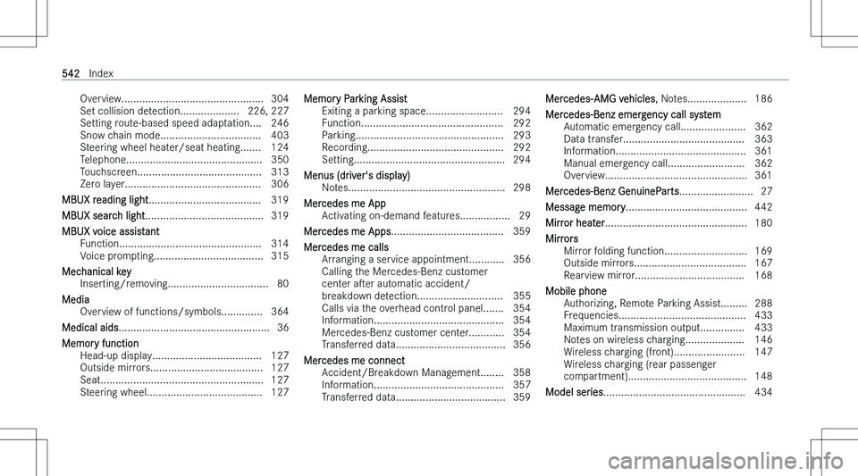 MERCEDES-BENZ EQS SUV 2023  Owners Manual �O�v�e�r�v�i�e�w�.�.�.�.�.�.�.�.�.�.�.�.�.�.�.�.�.�.�.�.�.�.�.�.�.�.�.�.�.�.�.�.�.�.�.�.�.�.�.�.�.�.�.�.�.�.�.�. �3�0�4
�S�e�t� �c�o�l�l�i�s�i�o�n� �d�e�t�e�c�t�i�o�n�.�.�.�.�.�.�.�.�.�.�.�.�.�.�.�.�.