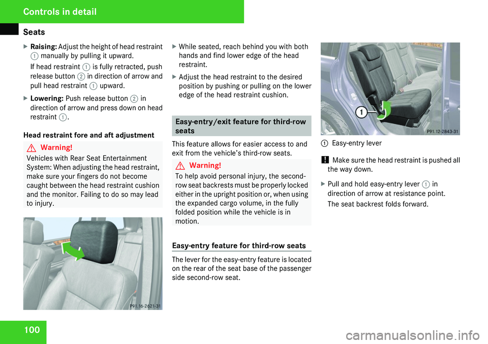 MERCEDES-BENZ GL 2009 Owners Manual MERCEDES-BENZ GL 2009 Owners Manual