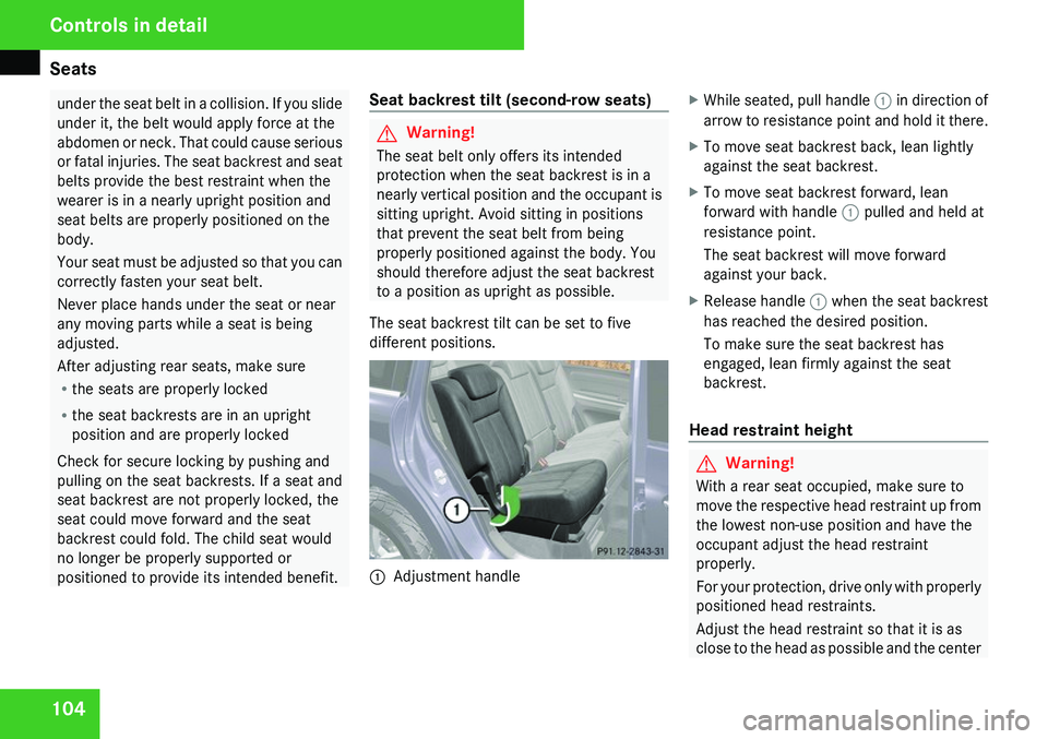 MERCEDES-BENZ GL 2009 Owners Manual MERCEDES-BENZ GL 2009 Owners Manual