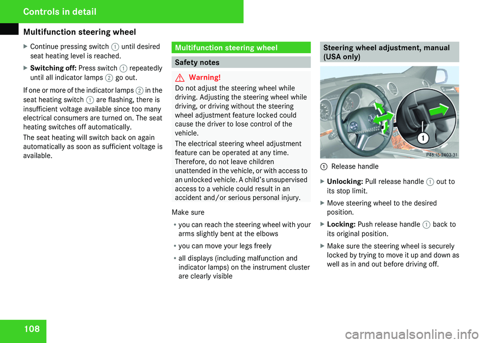 MERCEDES-BENZ GL 2009 Owners Manual MERCEDES-BENZ GL 2009 Owners Manual