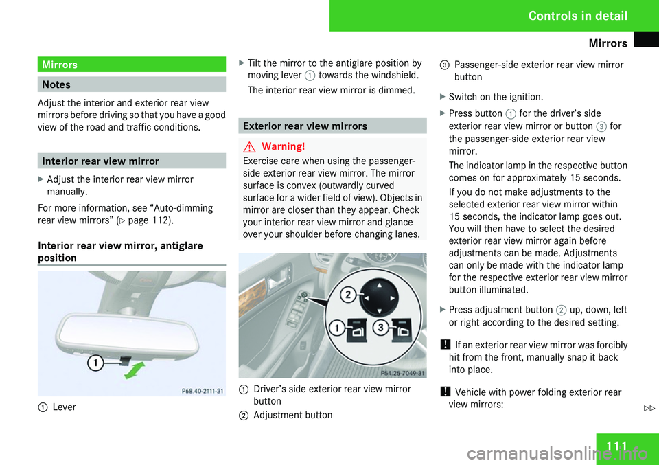 MERCEDES-BENZ GL 2009 Owners Manual MERCEDES-BENZ GL 2009 Owners Manual