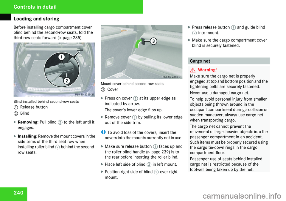 MERCEDES-BENZ GL 2009  Owners Manual 