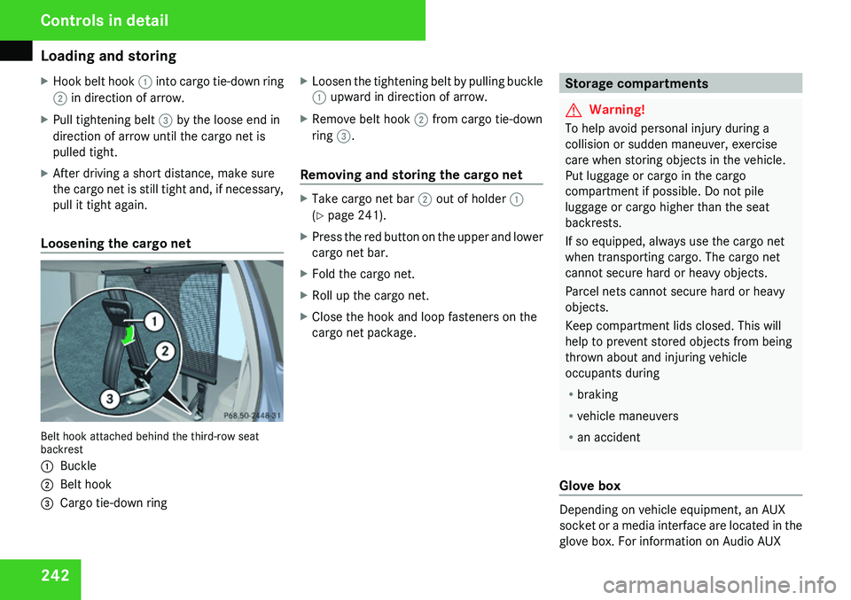 MERCEDES-BENZ GL 2009  Owners Manual 