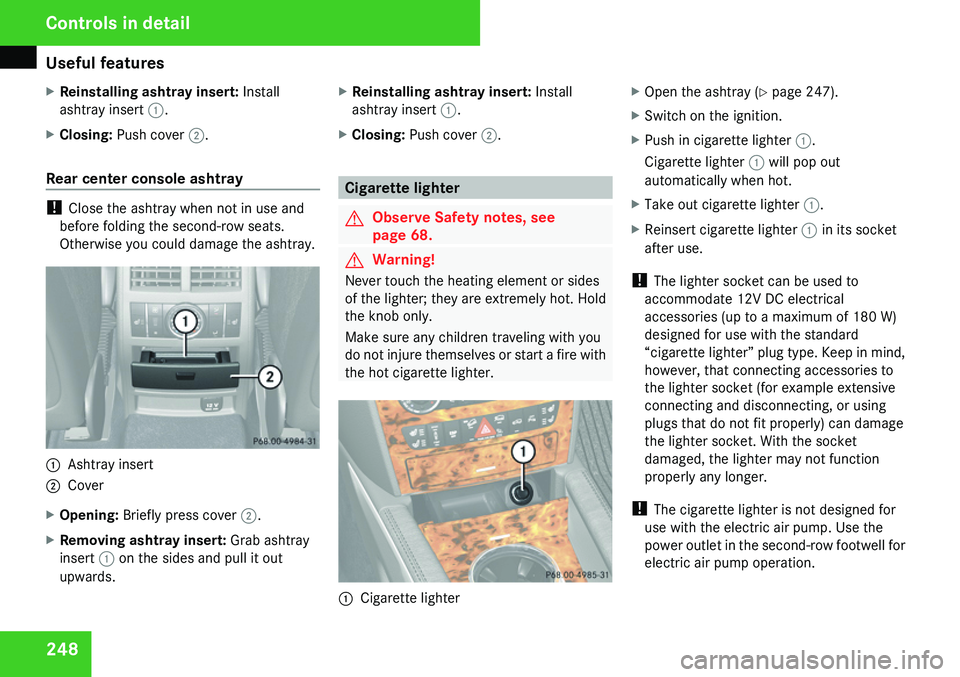 MERCEDES-BENZ GL 2009  Owners Manual 