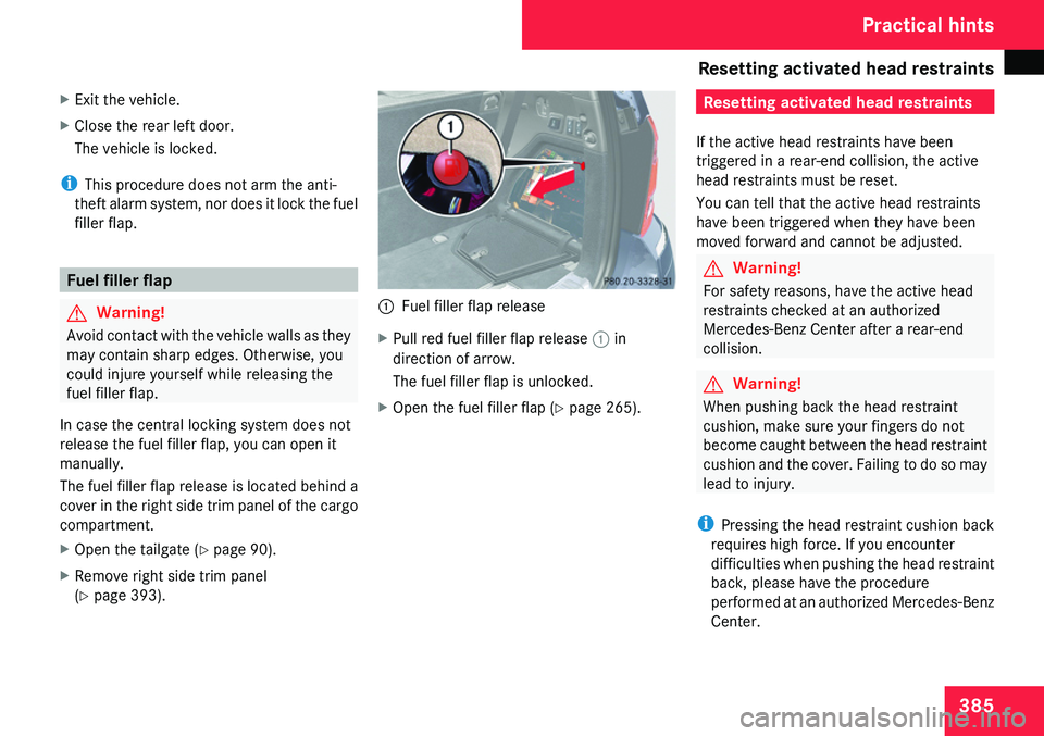 MERCEDES-BENZ GL 2009  Owners Manual 