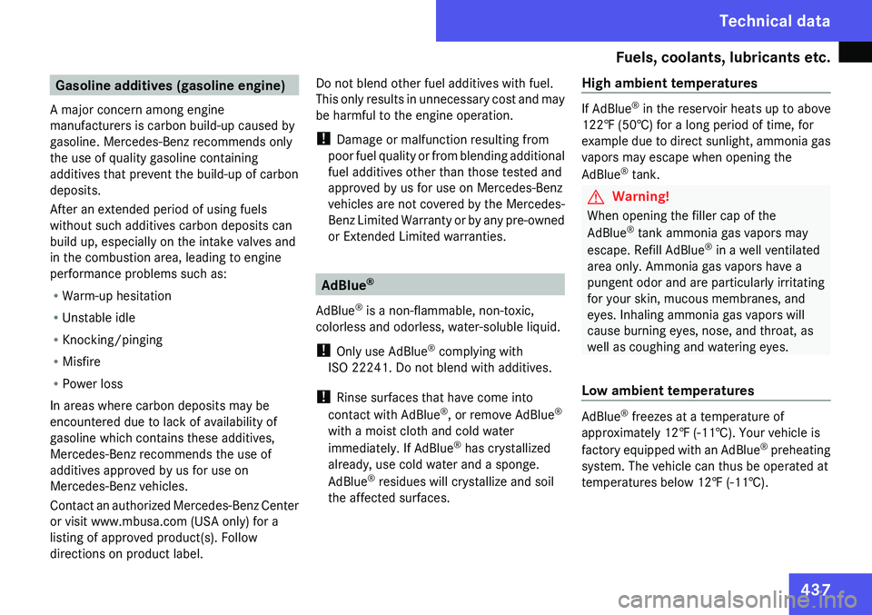 MERCEDES-BENZ GL 2009  Owners Manual 