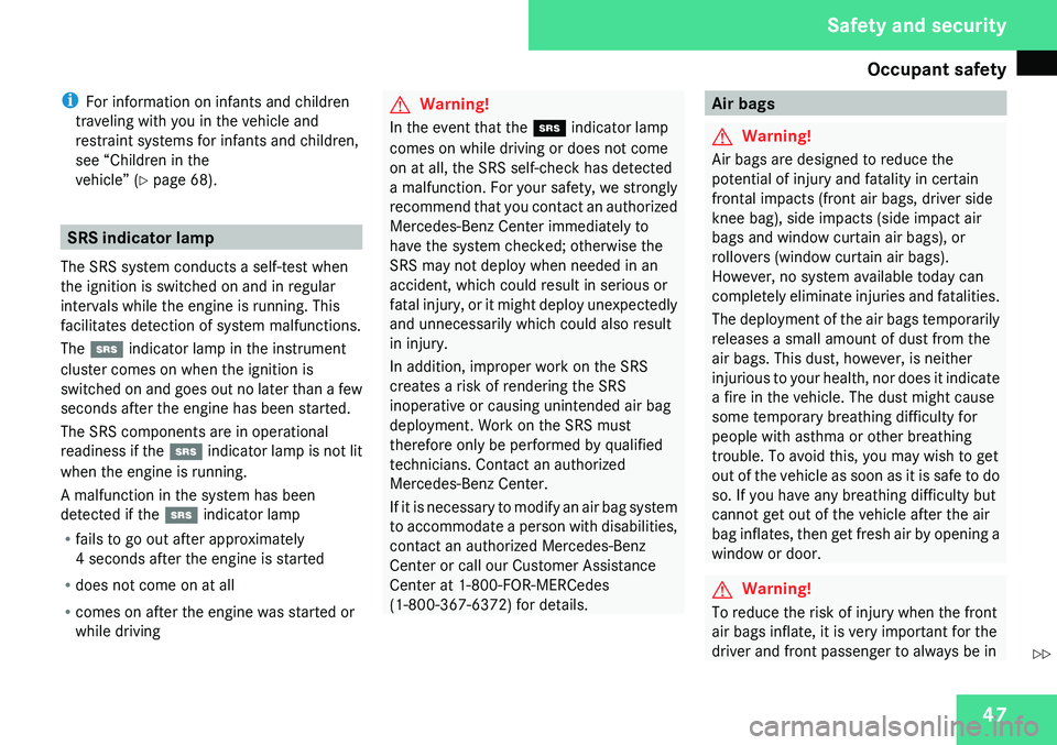 MERCEDES-BENZ GL 2009 Service Manual 