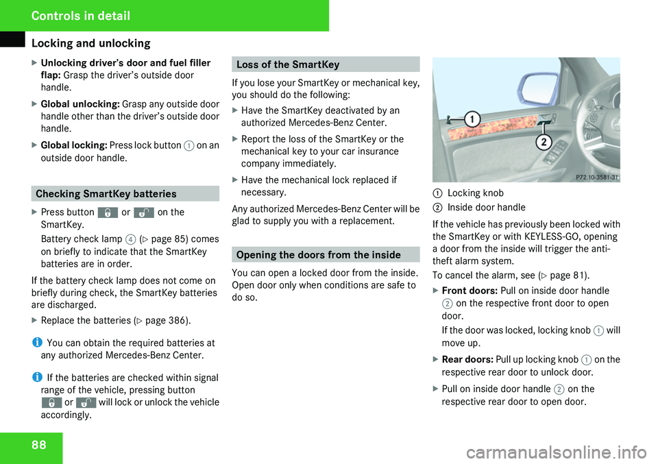 MERCEDES-BENZ GL 2009 Manual Online MERCEDES-BENZ GL 2009 Manual Online