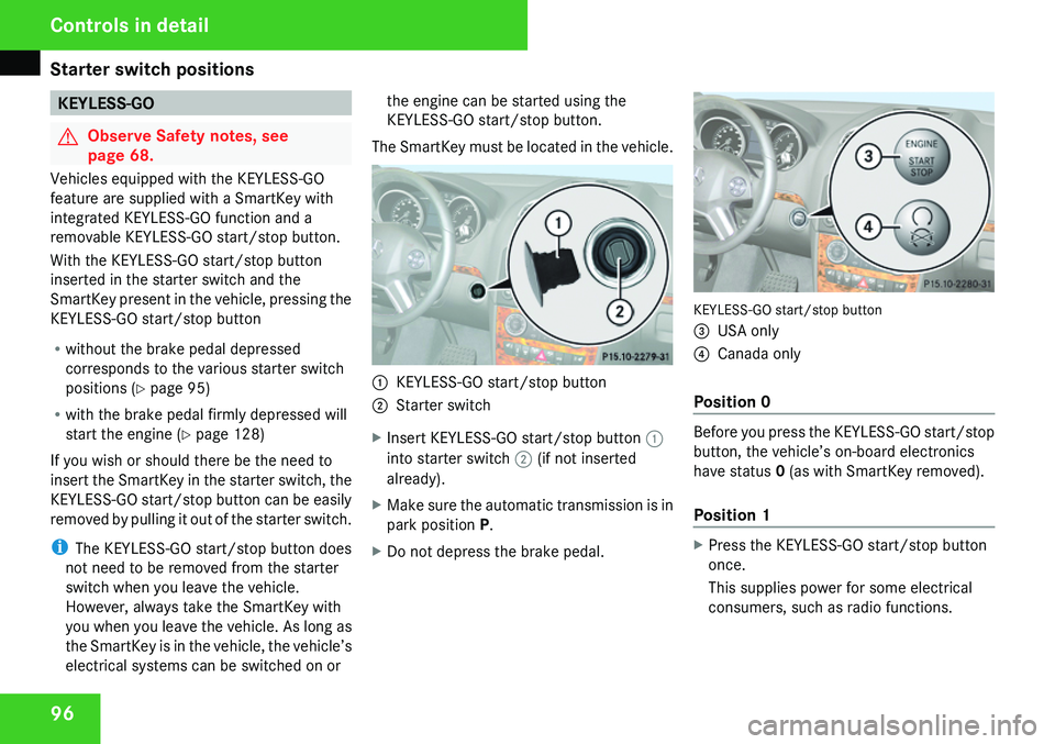 MERCEDES-BENZ GL 2009  Owners Manual 