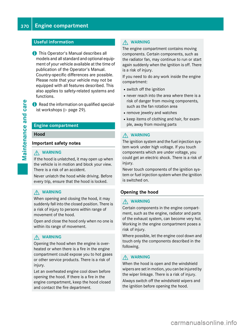 MERCEDES-BENZ GL 2016 Owners Manual Useful information
i This Operator's Manual describes all
models and all standard and optional equip-
ment of your vehicle available at the time of
publication of the Operator's Manual.
Countr MERCEDES-BENZ GL 2016 Owners Manual Useful information
i This Operator's Manual describes all
models and all standard and optional equip-
ment of your vehicle available at the time of
publication of the Operator's Manual.
Countr