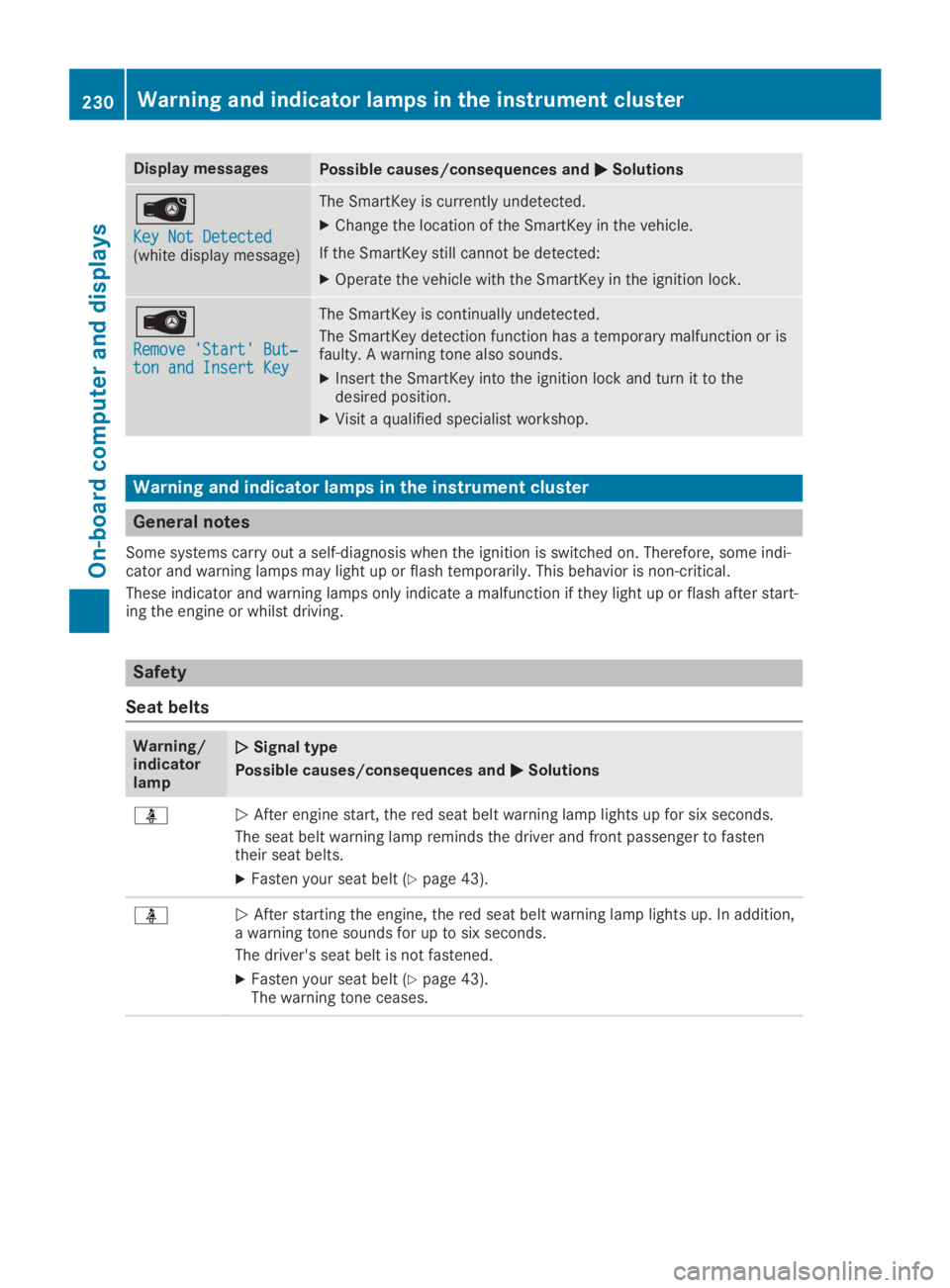 MERCEDES-BENZ GLA 2019  Owners Manual Display messagesPossible causes/consequences and�P�PSolutions
�