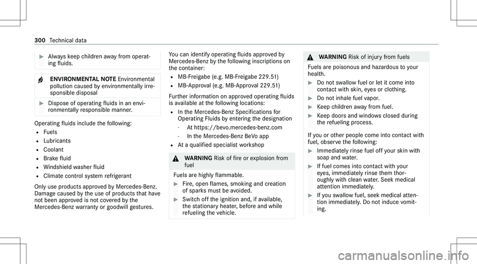 MERCEDES-BENZ GLA 2021  Owners Manual ��A�l�w�a�y�s� �k�e�e�p� �c�h�i�l�d�r�e�n� �a�w�a�y� �f�r�o�m� �o�p�e�r�a�t