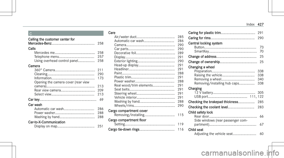 MERCEDES-BENZ GLA 2023  Owners Manual �C
�C�a�l�l�i�n�g� �t�h�e� �c�u�s�t�o�m�e�r� �c�e�n�t�e�r� �f�o�r
�M�e�r�c�e�d�e�s�-�B�e�n�z �.�.�.�.�.�.�.�.�.�.�.�.�.�.�.�.�.�.�.�.�.�.�.�.�.�.�.�.�.�.�.�.�.�.�.�.�.�.�.�.�.�.�.�. �2�5�8
�C�a�l�l�s 
