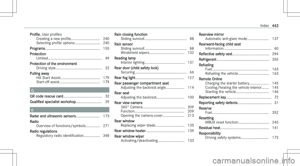 MERCEDES-BENZ GLA 2023  Owners Manual �P�r�oN�l�e�,� �U�s�e�r�  �p�r�oN�l�e�s
�C�r�e�a�t�i�n�g� �a� �n�e�w�  �p�r�oN�l�e�.�.�.�.�.�.�.�.�.�.�.�.�.�.�.�.�.�.�.�.�.�.�.�.�.�.�.�. �2�4�0
�S�e�l�e�c�t�i�n�g�  �p�r�oN�l�e� �o�p�t�i�o�n�s�.