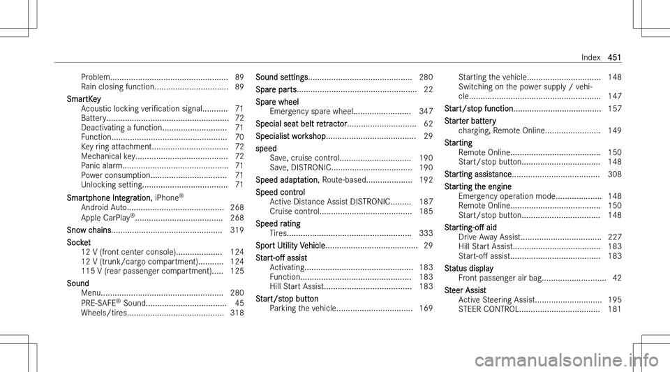 MERCEDES-BENZ GLB 2023  Owners Manual �P�r�o�b�l�e�m�.�.�.�.�.�.�.�.�.�.�.�.�.�.�.�.�.�.�.�.�.�.�.�.�.�.�.�.�.�.�.�.�.�.�.�.�.�.�.�.�.�.�.�.�.�.�.�.�.�.�. �8�9
�R�a�i�n� �c�l�o�s�i�n�g� �f�u�n�c�t�i�o�n�.�.�.�.�.�.�.�.�.�.�.�.�.�.�.�.�.�.