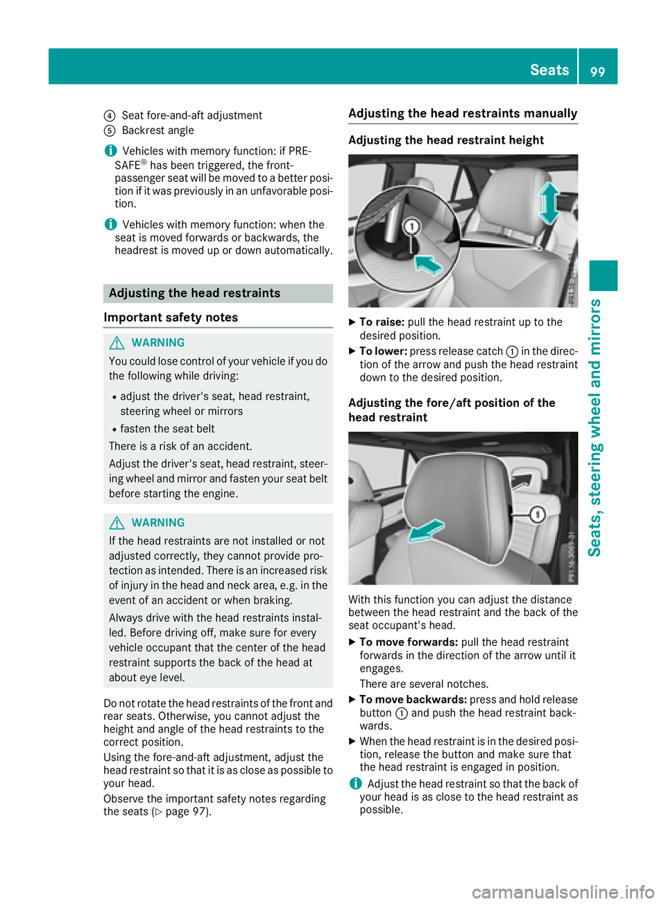 MERCEDES-BENZ GLE 2018  Owners Manual �