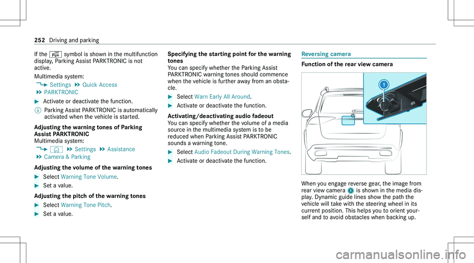MERCEDES-BENZ GLE 2020  Owners Manual �I�f� �t�h�e� �