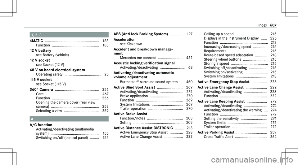 MERCEDES-BENZ GLE 2020  Owners Manual �1�,��2�,��3��.�.�.
�4�M�A�T�I�C�� �.�.�.�.�.�.�.�.�.�.�.�.�.�.�.�.�.�.�.�.�.�.�.�.�.�.�.�.�.�.�.�.�.�.�.�.�.�.�.�.�.�.�.�.�.�.�.�.�.�.�.�.�. �1�8�3
�F�u�n�c�t�i�o�n� � �.�.�.�.�.�.�.�.�.�.�.�.�.