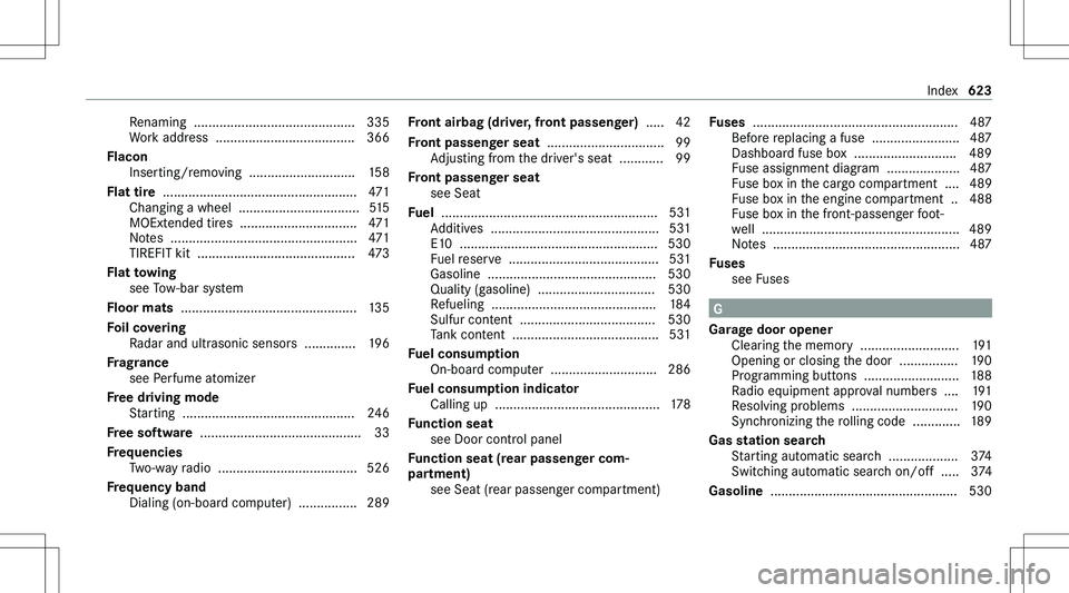 MERCEDES-BENZ GLE 2020  Owners Manual �R�e�n�a�m�i�n�g� � �.�.�.�.�.�.�.�.�.�.�.�.�.�.�.�.�.�.�.�.�.�.�.�.�.�.�.�.�.�.�.�.�.�.�.�.�.�.�.�.�.�.�.�. �3�3�5
�W�o�r�k� �a�d�d�r�e�s�s� � �.�.�.�.�.�.�.�.�.�.�.�.�.�.�.�.�.�.�.�.�.�.�.�.�.�.�.�.