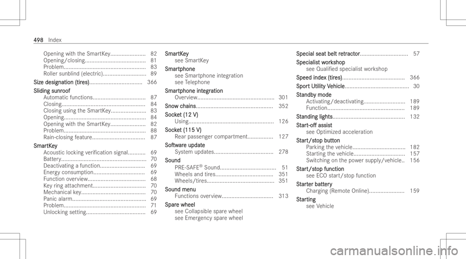 MERCEDES-BENZ GLE 2022  Owners Manual Openin
gwit hth eSmar tKey <000F000F000F000F000F000F000F000F000F000F000F000F000F000F000F000F
000F000F000F000F000F000F> 82
Opening/c losi<004F0048000F000F000F000F000F000F000F000F000F000F000F000F000F000