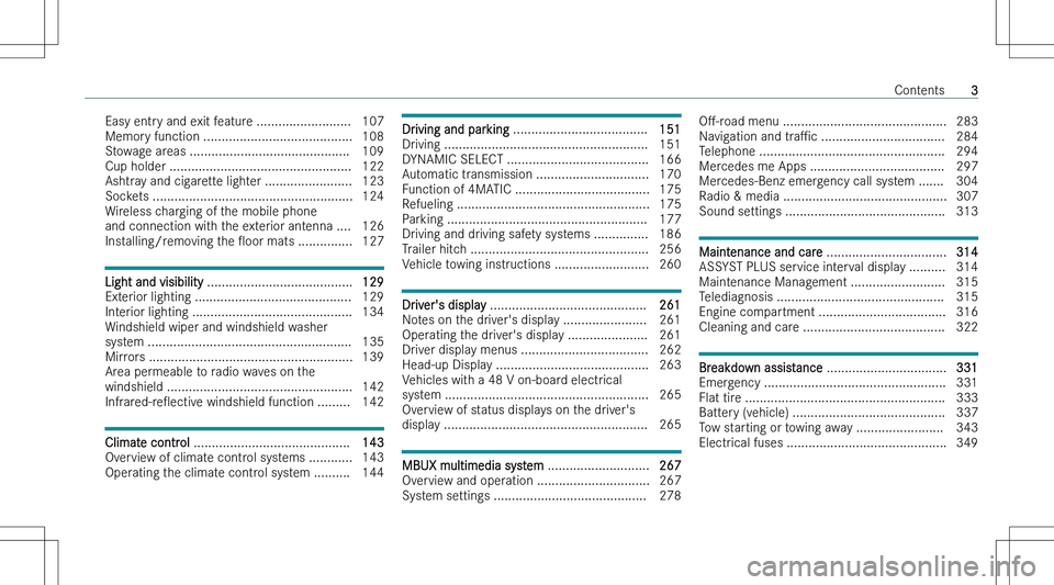 MERCEDES-BENZ GLE COUPE 2023  Owners Manual �E�a�s�y� �e�n�t�r�y� �a�n�d� �e�x�i�t� �f�e�a�t�u�r�e� �.�.�.�.�.�.�.�.�.�.�.�.�.�.�.�.�.�.�.�.�.�.�.�.�.�. �1�0�7
�M�e�m�o�r�y� �f�u�n�c�t�i�o�n� �.�.�.�.�.�.�.�.�.�.�.�.�.�.�.�.�.�.�.�.�.�.�.�.�.�.