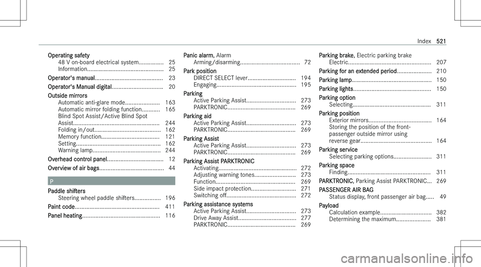 MERCEDES-BENZ GLS 2023  Owners Manual �O�p�e�r�a�t�i�n�g� �s�a�f�e�t�y�4�8� �V� �o�n�-�b�o�a�r�d� �e�l�e�c�t�r�i�c�a�l� �s�y�s�t�e�m�.�.�.�.�.�.�.�.�.�.�.�.�.�.�. �2�5
�I�n�f�o�r�m�a�t�i�o�n�.�.�.�.�.�.�.�.�.�.�.�.�.�.�.�.�.�.�.�.�.�.�.�.
