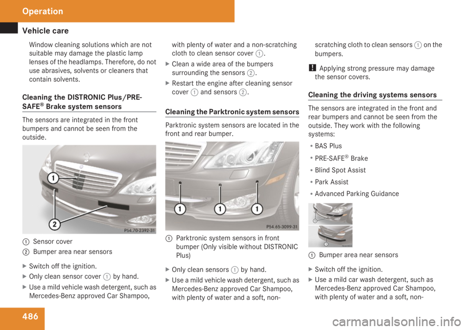 MERCEDES-BENZ S CLASS 2009 Owners Manual MERCEDES-BENZ S CLASS 2009 Owners Manual
