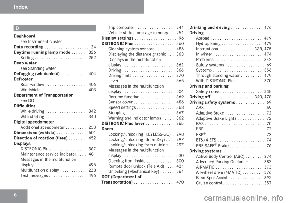 MERCEDES-BENZ S CLASS 2009  Owners Manual 