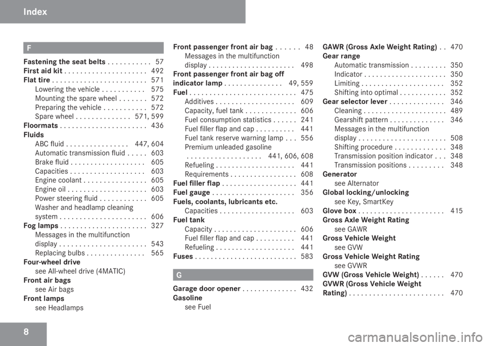 MERCEDES-BENZ S CLASS 2009  Owners Manual 