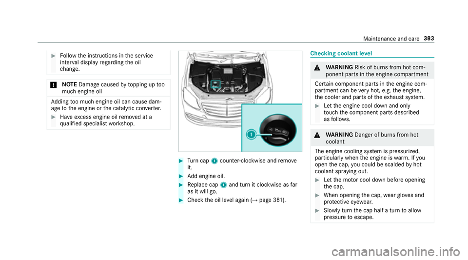 MERCEDES-BENZ S CLASS 2018  Owners Manual �