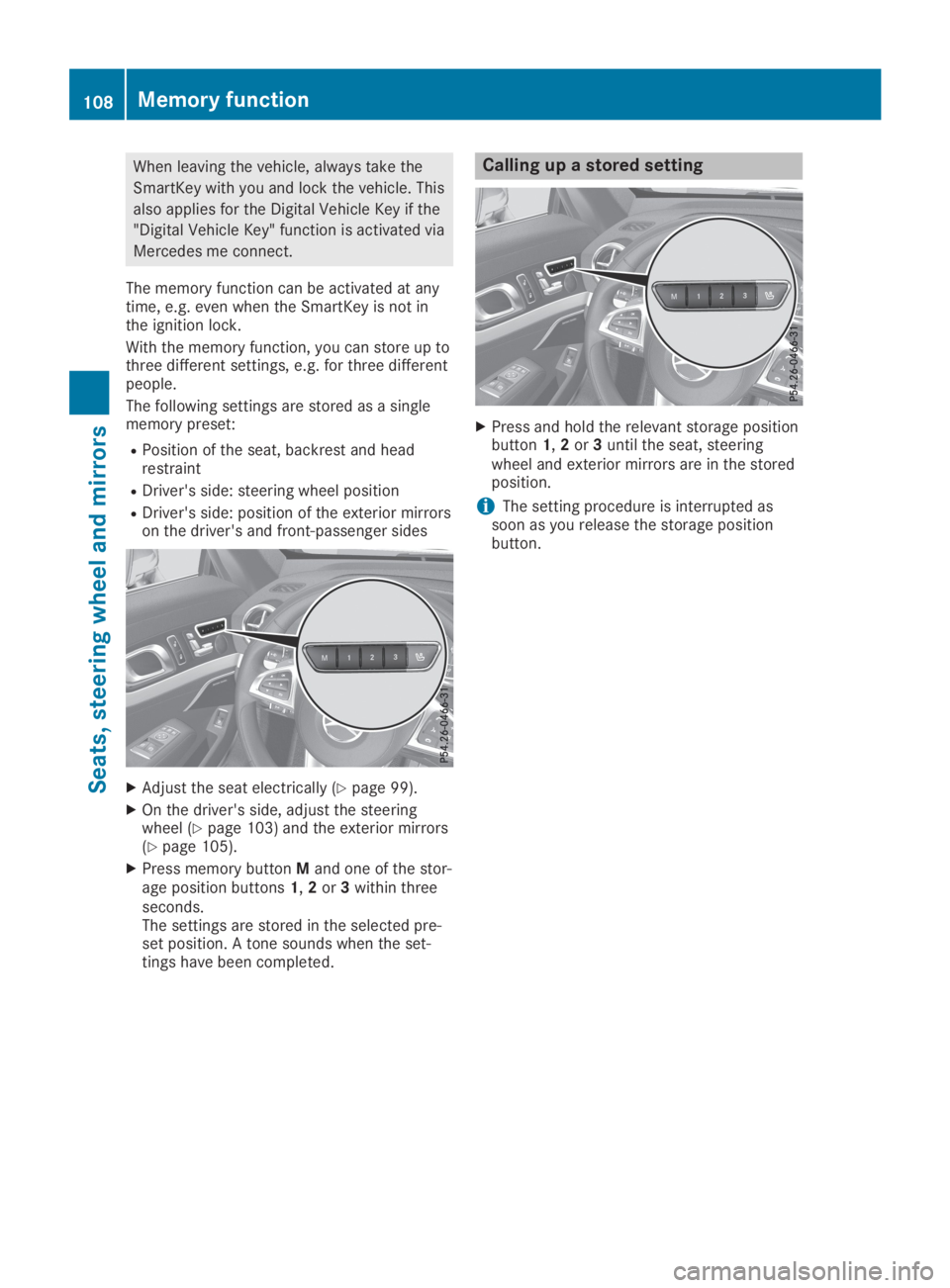 MERCEDES-BENZ SL CLASS 2019  Owners Manual When leaving the vehicle, always take the
SmartKey with you and lock the vehicle. This
also applies for the Digital Vehicle Key if the
"Digital Vehicle Key" function is activated via
Mercedes 