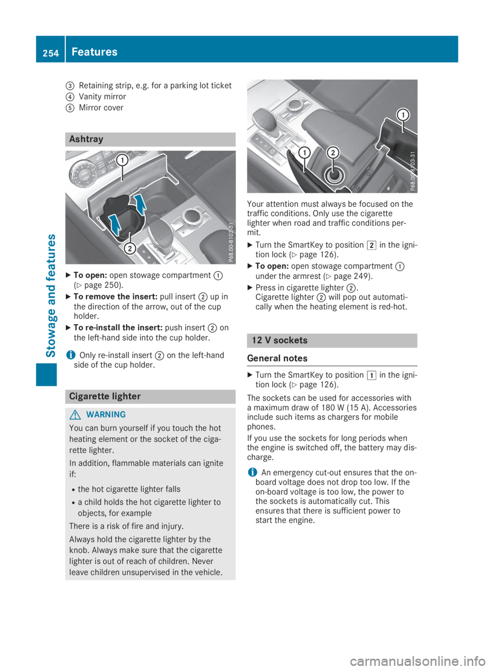 MERCEDES-BENZ SL CLASS 2019  Owners Manual �