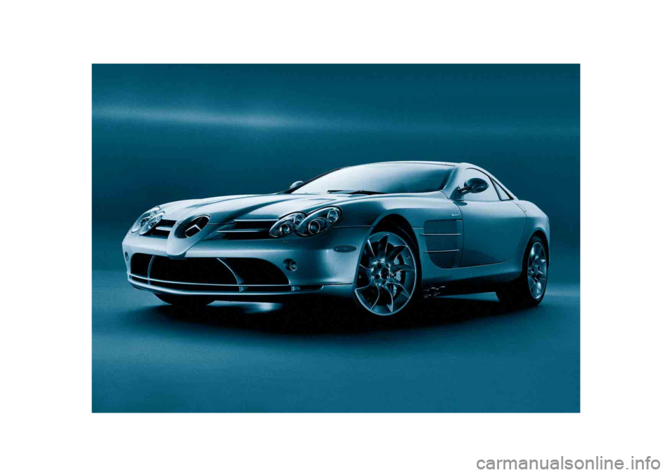 MERCEDES-BENZ SLR CLASS 2005 Owners Manual MERCEDES-BENZ SLR CLASS 2005 Owners Manual