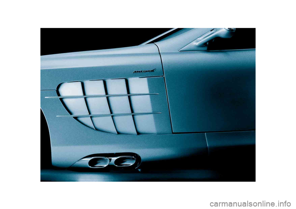 MERCEDES-BENZ SLR CLASS 2005 Repair Manual 