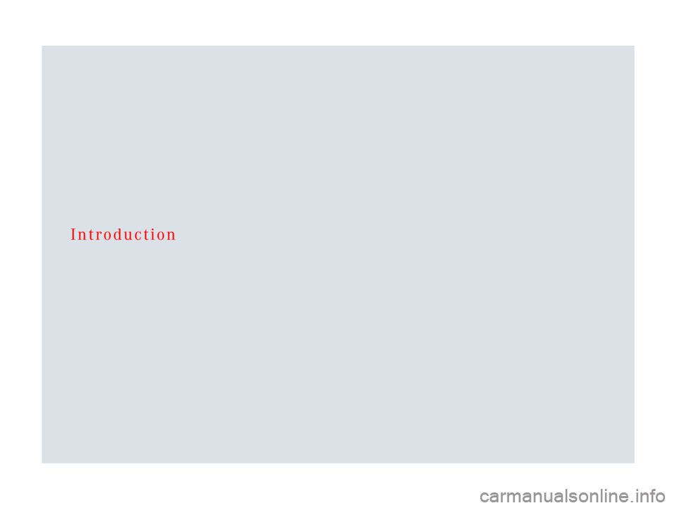 MERCEDES-BENZ SLR CLASS 2007 User Guide Introduction 