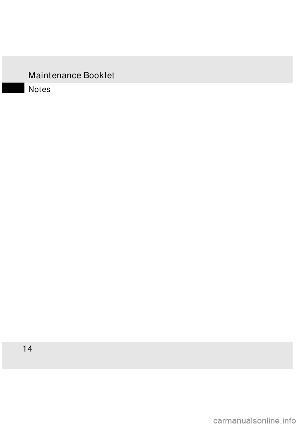 MERCEDES-BENZ SLR CLASS 2008 User Guide Maintenance Booklet14Notes MERCEDES-BENZ SLR CLASS 2008 User Guide Maintenance Booklet14Notes