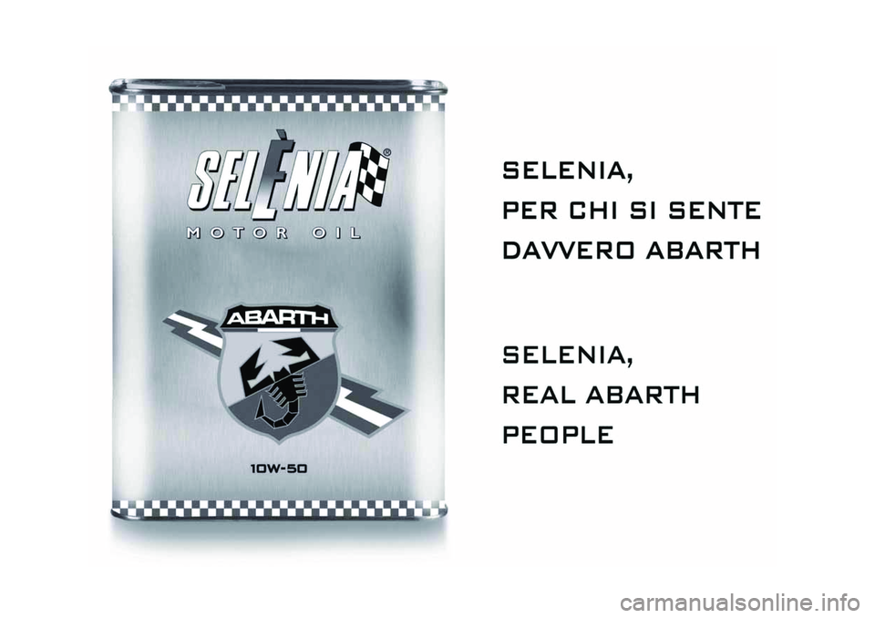 Abarth 124 Spider 2020 Libretto Uso Manutenzione (in Italian) Abarth 124 Spider 2020 Libretto Uso Manutenzione (in Italian)